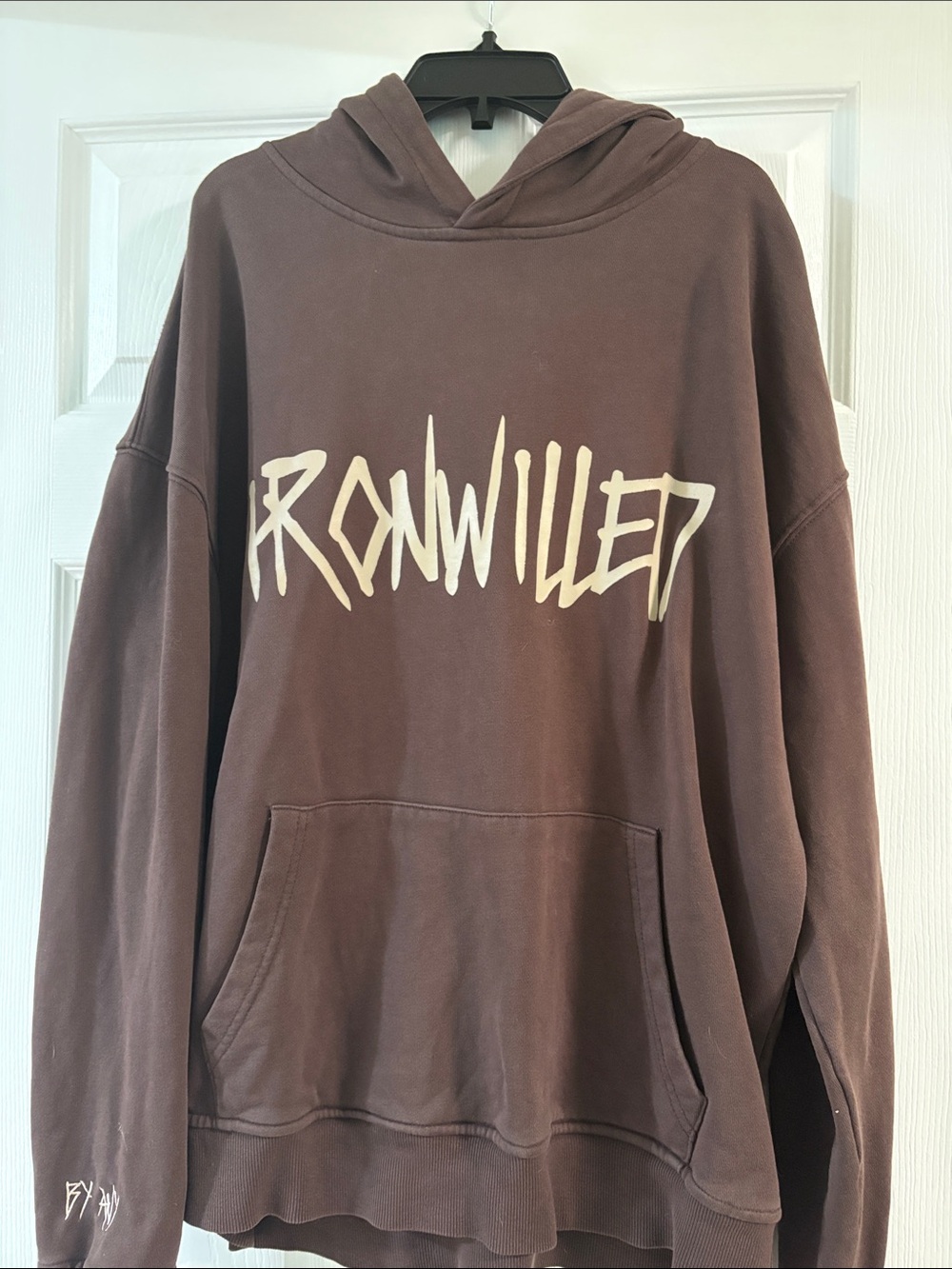 Brown Ironwilled Hoddie